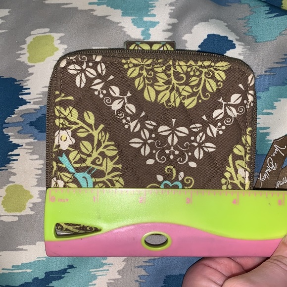 Olive green wallet - Picture 5 of 6